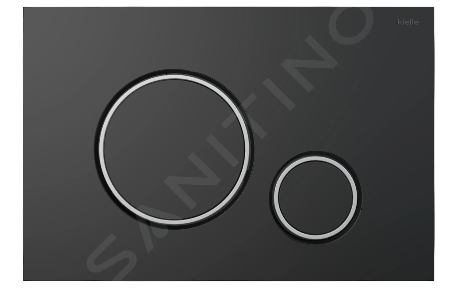 Kielle Genesis - Set Voorwandinstallatie, Toilet Gaia, Toiletbril Softclose En Bedieningspaneel Gemini II, Mat Zwart / Chroom 30505SZ08 4 Kielle Genesis - Set Voorwandinstallatie, Toilet Gaia, Toiletbril Softclose En Bedieningspaneel Gemini II, Mat Zwart / Chroom 30505SZ08 - Afbeelding 4