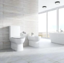 Ideal Standard Eurovit - Duobloktoilet Met Wc Zitting, Wit T443501 -Badkamer Luxe 4f393bc1b664287e969094c0