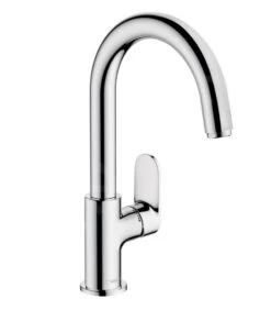 Hansgrohe Vernis Blend - Wastafelkraan Incl. Afvoergarnituur En Draaibare Uitloop, EcoSmart, Chroom 71554000