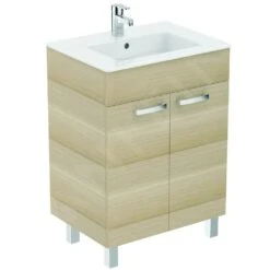 Ideal Standard Tempo - Wastafelonderkast 600x440x740 Mm, Zand Eiken E3239OS -Badkamer Luxe 51aa4acdc4421dc30b2b3c3d