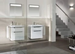 Villeroy & Boch Subway 2.0 - Wastafelkast, 587x590x454 Mm, 2 Laden, Glosy White A90910DH -Badkamer Luxe 52891bdd80106ff31c87b38f