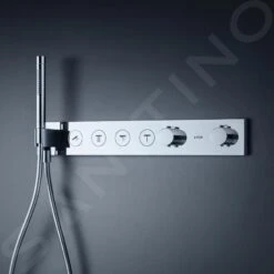 Axor ShowerSolutions - Thermostatische Douchekraan Select 600/90 Voor 4 Functies, Chroom 18357000 -Badkamer Luxe 530049dd91f3d3e1d57bd909