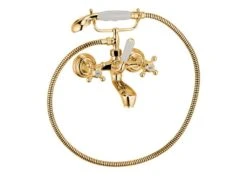 Kludi Adlon - Badkraan Met Accessoires, Goud 514414520