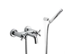 Roca Loft - Badkraan Met Accessoires, Chroom A5A0143C00