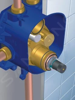 Grohe Rapido - Rapido T - Basisgarnituur Voor Inbouw Thermostaat 35500000 -Badkamer Luxe 53ab9381930bd23464672ece