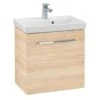 Villeroy & Boch Avento - Wastafelkast, 530x514x352 Mm, 1 Deur, Elm Impresso A88800PN