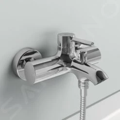 Ideal Standard CeraLine - Opbouw Badkraan Met Accessoires, Chroom BC270AA 6 Ideal Standard CeraLine - Opbouw Badkraan Met Accessoires, Chroom BC270AA -Badkamer Luxe 549edde1a9d5c4650bcb1e39
