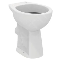 Ideal Standard Contour 21 - Barrièrevrij Staand Toilet, Achterafvoer, Wit P239901
