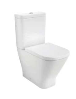 Roca The Gap - Duoblokpot, Vario Afvoer, Rimless, Wit A34273700H