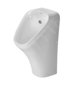 Duravit DuraStyle - Urinoir, Met Achterinlaat, Rimless, Met HygieneGlaze, Alpine Wit 2806302000