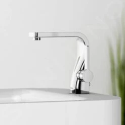 Steinberg 230 - Wastafelkraan Met Waste, Chroom 230 1000 6 Steinberg 230 - Wastafelkraan Met Waste, Chroom 230 1000 -Badkamer Luxe 54f78c016f8d5011445bab2d