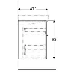 Geberit ICon - Wastafelonderkast, 740x620x477 Mm, Platina Hoogglans 840377000 6 Geberit ICon - Wastafelonderkast, 740x620x477 Mm, Platina Hoogglans 840377000 -Badkamer Luxe 5543851dd976e4259b5740b8 2