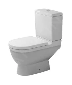 Duravit Starck 3 - Duoblokpot, Afvoer Achter Onder, Met HygieneGlaze, Alpine Wit 0126012000