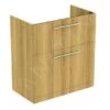 Ideal Standard I.Life A - Wastafelonderkast, 800x440x853 Mm, 2 Laden, Eikenhout T5274NX