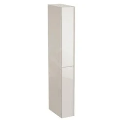 Geberit Acanto - Hoge Badkamerkast 1730x220 Mm, Met 2 Laden, Zand Grijs 500.638.JL.2