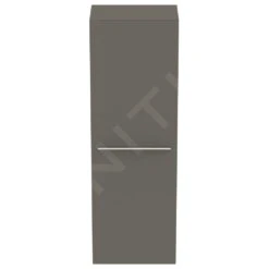 Ideal Standard I.Life A - Hoge Kast 400x300x1200 Mm, 1 Deur L/P, Mat Kwartsgrijs T5261NG -Badkamer Luxe 56ac0e7ec401cf71b1d301eb
