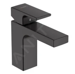 Hansgrohe Vernis Shape - Wastafelkraan Incl. Afvoergarnituur, EcoSmart, Mat Zwart 71561670