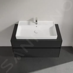 Villeroy & Boch Collaro - Wastafelkast, 1000x548x500 Mm, 2 Laden, Mat Zwart C02000PD 13 Villeroy & Boch Collaro - Wastafelkast, 1000x548x500 Mm, 2 Laden, Mat Zwart C02000PD -Badkamer Luxe 574918b417bb2b20041e7b46