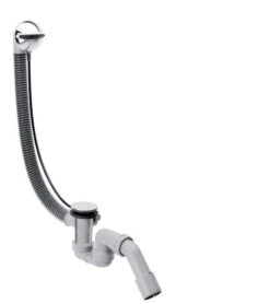 Hansgrohe Flexaplus - Complete Set Met Afvoer- En Overloopset Voor Normale Baden, Chroom 58142000