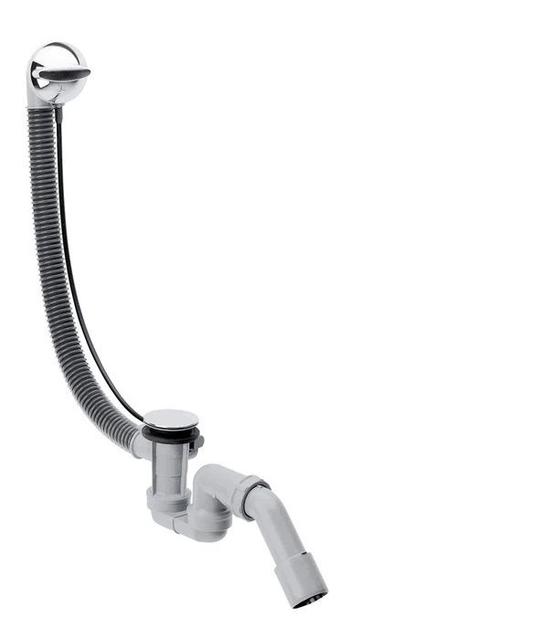 Hansgrohe Flexaplus - Complete Set Met Afvoer- En Overloopset Voor Normale Baden, Chroom 58142000 1 Hansgrohe Flexaplus - Complete Set Met Afvoer- En Overloopset Voor Normale Baden, Chroom 58142000