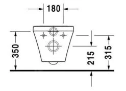 Duravit DuraStyle - Wandcloset, Rimless, Wit 2542090000 7 Duravit DuraStyle - Wandcloset, Rimless, Wit 2542090000 -Badkamer Luxe 57b46c8631d76e291abecd7f