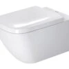 Duravit Happy D.2 - Wandtoilet, Met HygieneGlaze, Alpine Wit 2221092000