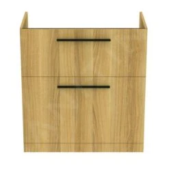 Ideal Standard I.Life A - Wastafelonderkast, 800x440x853 Mm, 2 Laden, Eikenhout T5274NX -Badkamer Luxe 581d7ed60205021968c583e9