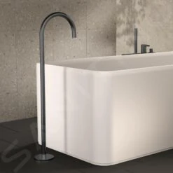 Ideal Standard Joy - Vrijstaande Baduitloop Met Inbouwdeel, Magnetic Grey A7387A5 -Badkamer Luxe 58430e7d2fde106fd65fe7cf