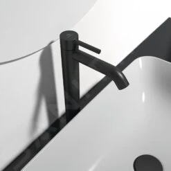 Ideal Standard CeraLine - Wastafelkraan Met Waste, Zwart BC194XG -Badkamer Luxe 58707b8f2f0ca50478d30dc0