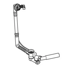 Geberit Toebehoren - Vul-, Aftap- En Overloopset, Draaibediening, Chroom 150.700.00.6 -Badkamer Luxe 58ab2b4cdcbcea18fdbd85ca