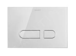 Duravit DuraSystem - Bedieningspaneel, Wit Glas WD5002012000