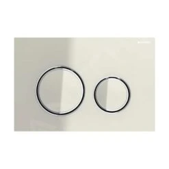 Geberit Sigma21 - Bedieningsplaat, Chroom/zand Grijs 115.884.JL.1