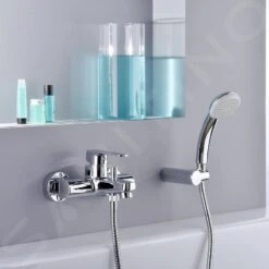 Paffoni Sly - Badkraan Met Handdouche Set, Chroom SY023CR 7 Paffoni Sly - Badkraan Met Handdouche Set, Chroom SY023CR -Badkamer Luxe 593bc9456d18e4bfa4387e48