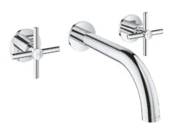 Grohe Atrio - Inbouw Wastafelkraan, 3-gats Installatie, Chroom 20164003