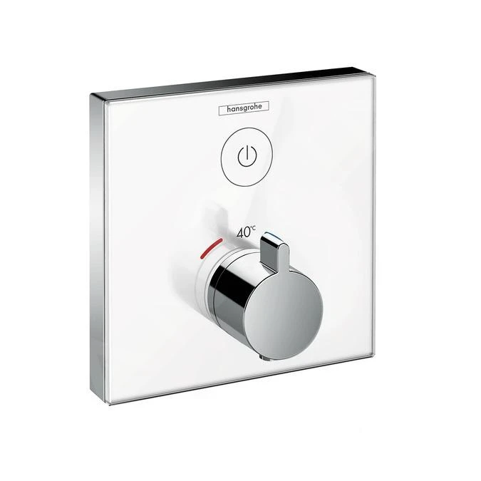 Hansgrohe Shower Select Glass - Inbouw Thermostatische Douchemengkraan, Chroom 15737400 1 Hansgrohe Shower Select Glass - Inbouw Thermostatische Douchemengkraan, Chroom 15737400