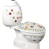 Sapho Kid - Kinder Toiletpot Met Jachtbak, Afval Onderaan, Kleur Design CK301.400.0F