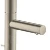 Axor Uno - Wastafelkraan 110 Met Waste, Geborsteld Nikkel 45001820