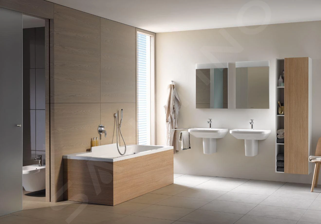 Duravit DuraStyle - Hoge Kast 1800x500x360 Mm, Rechts, Glanzend Wit DS1249R2222 4 Duravit DuraStyle - Hoge Kast 1800x500x360 Mm, Rechts, Glanzend Wit DS1249R2222 - Afbeelding 4