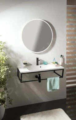 Sapho Ska - Onder Wastafel- Of Werkbladconstructie, 900 Mm, Mat Wit SKA213 -Badkamer Luxe 5b139aad4eb34e7b2084f557 3