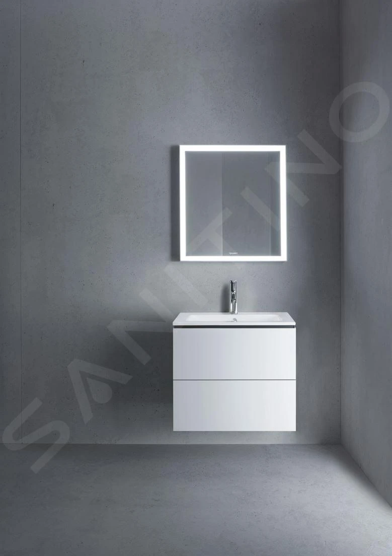 Duravit L-Cube - Wastafelonderkast 550x620x481 Mm, 2 Laden, Wit Mat LC624001818 7 Duravit L-Cube - Wastafelonderkast 550x620x481 Mm, 2 Laden, Wit Mat LC624001818 - Afbeelding 7