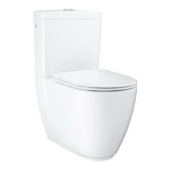 Grohe Essence - Staande Toiletpot, Rimless, PureGuard, Alpine Wit 3957200H 8 Grohe Essence - Staande Toiletpot, Rimless, PureGuard, Alpine Wit 3957200H -Badkamer Luxe 5d3777759ff9b0a20d16066b