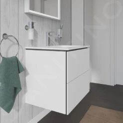 Duravit L-Cube - Wastafelonderkast 550x620x481 Mm, 2 Laden, Wit Mat LC624001818 10 Duravit L-Cube - Wastafelonderkast 550x620x481 Mm, 2 Laden, Wit Mat LC624001818 -Badkamer Luxe 5d76f2f0df693a27af439e12