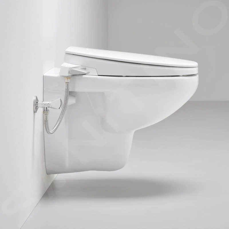 Grohe Bau Ceramic - Manuele Bidetzitting Inclusief Toiletpot, SoftClose, Alpine Wit 39651SH0 8 Grohe Bau Ceramic - Manuele Bidetzitting Inclusief Toiletpot, SoftClose, Alpine Wit 39651SH0 - Afbeelding 8