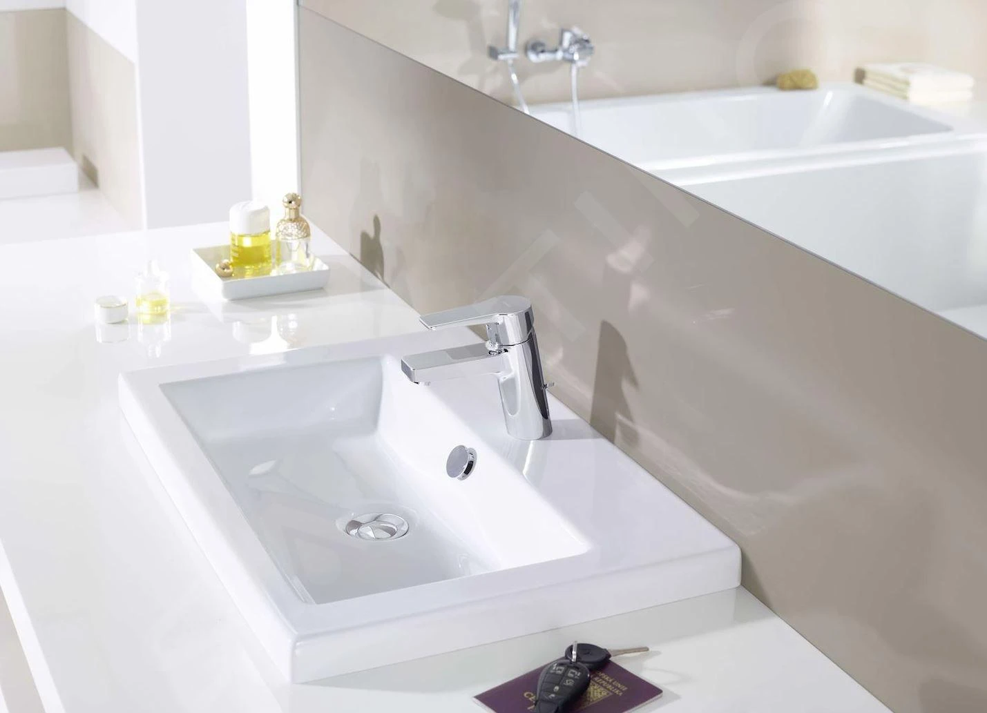 Hansa Twist - Wastafelkraan Met Waste, Chroom 09092283 3 Hansa Twist - Wastafelkraan Met Waste, Chroom 09092283 - Afbeelding 3