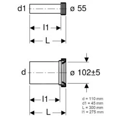 Geberit Toebehoren - Aansluitgarnituur Voor Wandcloset 152.439.46.1 3 Geberit Toebehoren - Aansluitgarnituur Voor Wandcloset 152.439.46.1 -Badkamer Luxe 5f1b5e547c154febab43a635