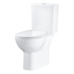 Grohe Bau Ceramic - Duoblok Toilet Met Reservoir En Softclose Toiletzitting, Rimless, Alpine Wit 39496000 -Badkamer Luxe 5f4d6f8009e389d6d2502a31
