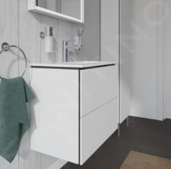 Duravit L-Cube - Wastafelonderkast 550x620x391 Mm, 2 Laden, Wit Mat LC625601818 -Badkamer Luxe 5f5ed36f1ff21aaf6ace65bb 1