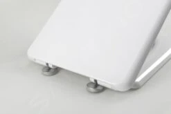 Sapho Lena - WC-zitting Softclose, Antibacterieel, Duraplast, Wit 1703-113 -Badkamer Luxe 603f1e44109d29a7984f2e78