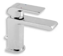 Novaservis Nobless Sharp - Wastafelkraan Met Afvoergarnituur, Chroom 37001,0