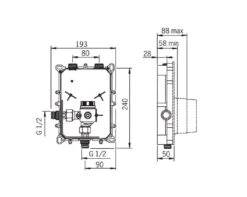 Hansa Electra - Inbouwdeel Voor Urinoirspoeler 09450170 -Badkamer Luxe 60ba0ee960e5ca9377b63496